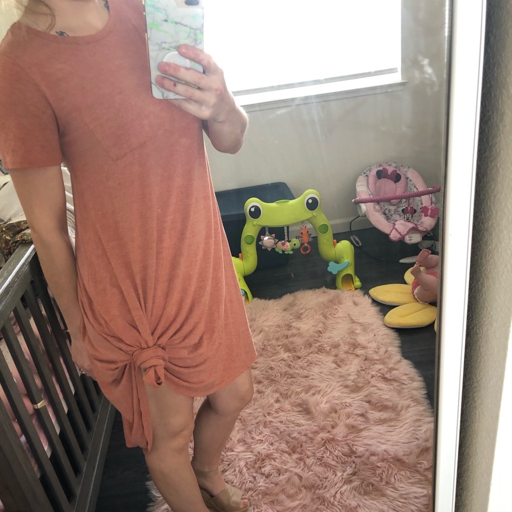 Carly Salmon LuLaRoe dress